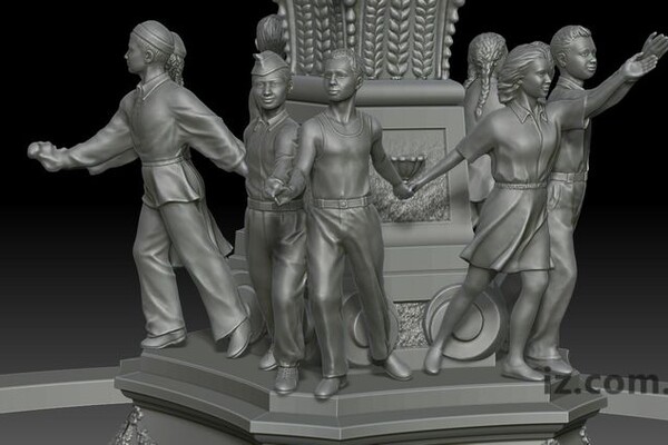 Реконструкция сквера Пионеров: как будет выглядеть главная скульптура фото 2