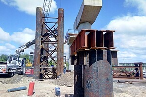 Работа кипит: как идет строительство запорожских мостов (фото) фото 7