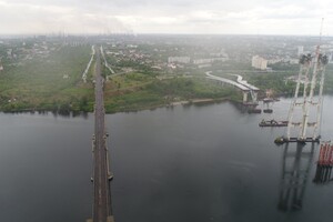 Взгляни с высоты: как движется строительство запорожских мостов (фото, видео) фото 2