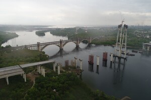Взгляни с высоты: как движется строительство запорожских мостов (фото, видео) фото 4