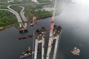 Взгляни с высоты: как движется строительство запорожских мостов (фото, видео) фото 8