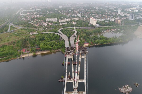 Взгляни с высоты: как движется строительство запорожских мостов (фото, видео) фото 12