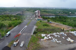 Взгляни с высоты: как движется строительство запорожских мостов (фото, видео) фото 23