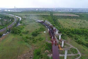 Взгляни с высоты: как движется строительство запорожских мостов (фото, видео) фото 31