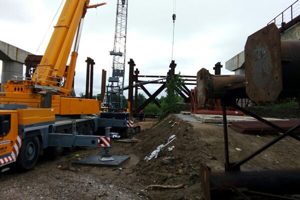 Работы кипят: как проходит строительство запорожских мостов (фото) фото
