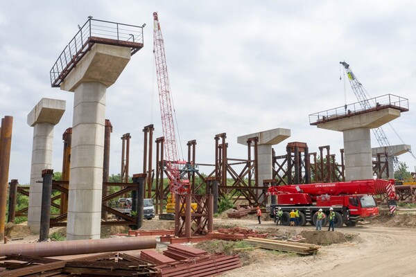 Работы кипят: как проходит строительство запорожских мостов (фото) фото 13