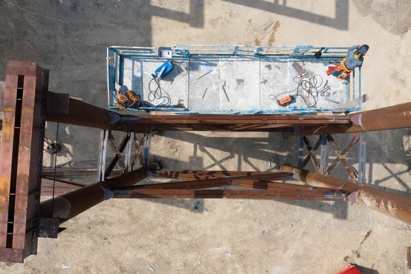 Работы кипят: как проходит строительство запорожских мостов (фото) фото 29