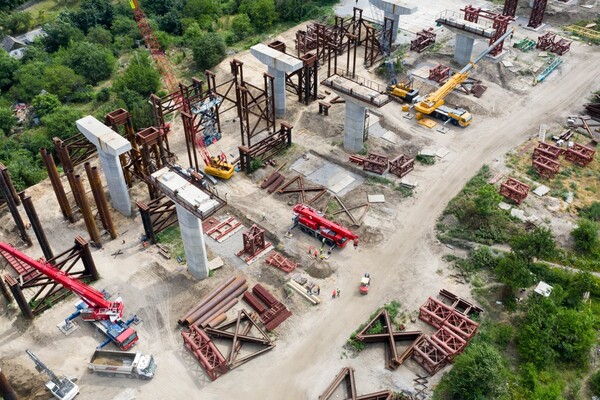 Работы кипят: как проходит строительство запорожских мостов (фото) фото 36