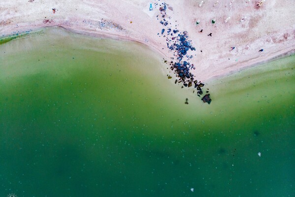 Сплошное желе: как выглядят медузы в Кирилловке с высоты птичьего полета (фото) фото 7