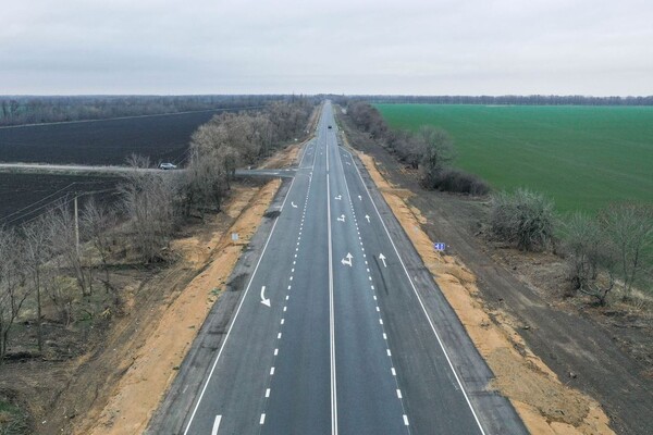 За 190 миллионов: в Запорожской области построили новую трассу на Никополь фото
