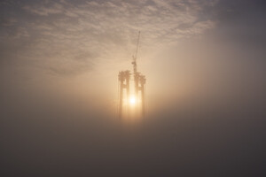 Хоть картины пиши: в Запорожье запечатлели туманное утро  фото 1
