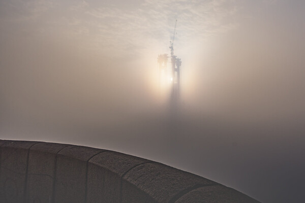 Хоть картины пиши: в Запорожье запечатлели туманное утро  фото