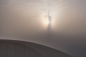 Хоть картины пиши: в Запорожье запечатлели туманное утро  фото